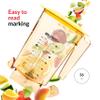 Blendtec WildSide+, Blender Jar, Commercial Grade, Hard Lid, Yellow view 4