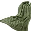Fluffy Warm Olive Green Blanket Baby Girl Boy Coral Fleece Throw Blanket Outdoor Indoor Blanket Travel Decorative Blanket Newborn Throw 40"x60" Pet Throw view 1