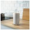 Ikea TORKAD Kitchen roll Holder, Silver-Colour with TSS Cotton Balls (5 Pieces) view 2