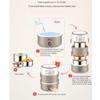 JLFTF 2L Mini Electric Rice Cooker 3 Layers Steamer Portable Stainless Steel Meal Thermal Heating Lunch Box Food Container Warmer view 4