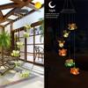 LED Solar Wind Chime Bee Color Changing Mobile Wind Chime Light for Home Party view 2