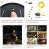 LED Solar Wind Chime Bee Color Changing Mobile Wind Chime Light for Home Party view 4