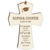 LifeSong Milestones Personalized Cross - Graduation Party Decorations - Graduation Gift for Her Him Daughter Son Unique Graduate Ideas 4 x 6 The Meaning (Ivory) view 1