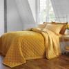 BrylaneHome Bedding BH Studio Reversible Two-Tone Ultra Soft Quilted Bedspread - Full, Gold Maize view 1