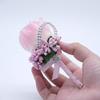 BUUEERR Pack of 2 Satin Rose Boutonniere Buttonholes Groom Groomsman Best Man Rose Wedding Flowers Accessories Prom Suit Decoration Boutineers for Men Wedding, Prom, Party,Homecoming (Deep Purple) view 3