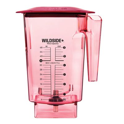 Blendtec 90 oz WildSide Jar, Commercial Grade - Five-Sided Replacement Blender Jar - Compatible with Blendtec Blenders - 36 oz Blending Capacity - Red