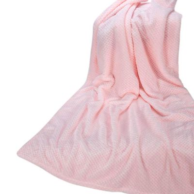 Fluffy Warm Pink Blanket Baby Girl Boy Coral Fleece Throw Blanket Outdoor Indoor Blanket Travel Decorative Blanket Newborn Throw,71"x79"