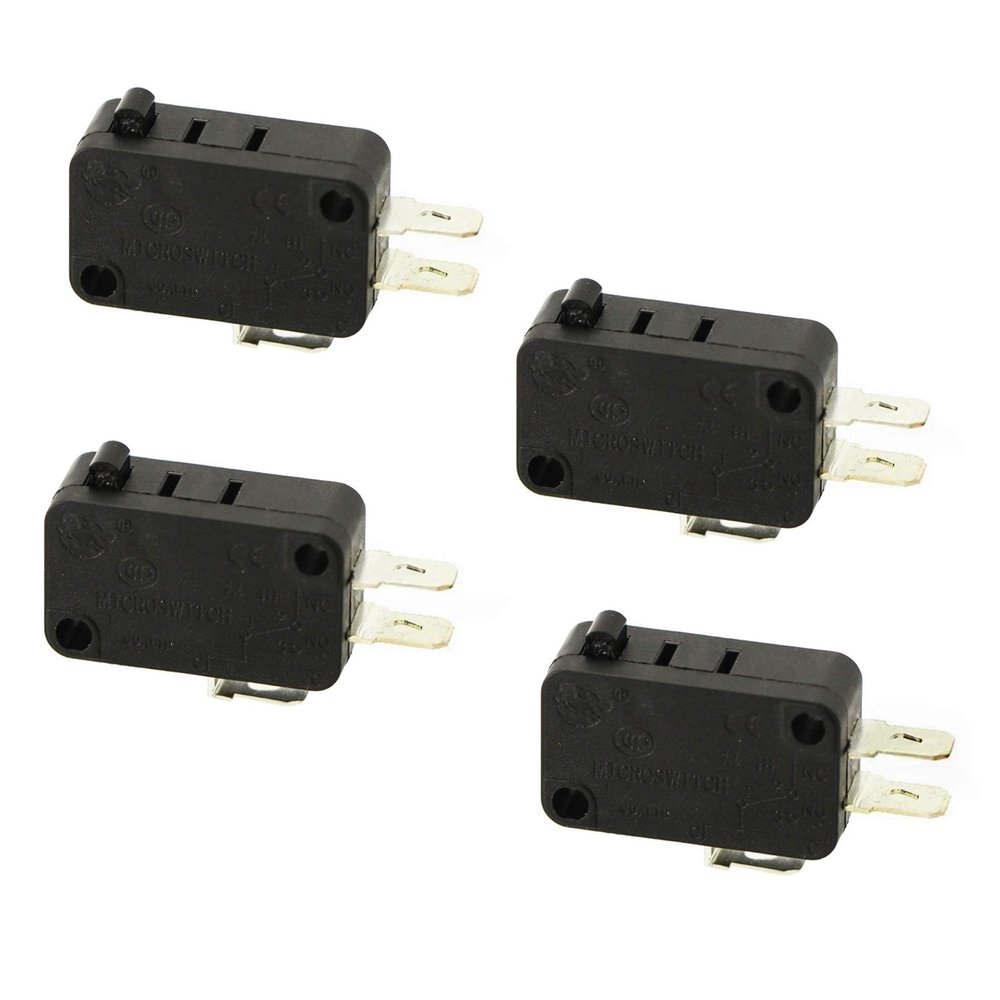 (4 Pack) EXP490 Microwave Door Switch Replaces 4392027, AP3109474, PS373050