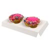 O'Creme Insert Only with White Top and Bottom for Holding 2 Cupcakes (2 of This Insert Fitting in an 8 Inch x 8 Inch Cake Box) - Pack of 200 view 3