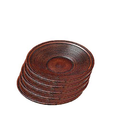 Yamaki Squid Tea Tea Tea Diameter 4.1 inches (10.5 cm), Yamashita Mesuri Muscle Tea (Large), Set of 5, L1803, Set of 5