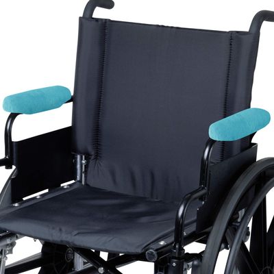 TOMMHANES AMISGUOER Wheelchair Armrest Covers 9" Wheelchair Arm Rest Covers Memory Foam Wheelchair Arm Pads Wheelchair Armrest Pads Washable(WAP9-05N)