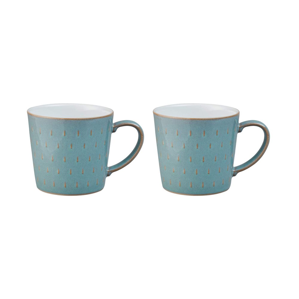Denby Azure 2 Piece Cascade Mug Set