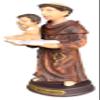 3" Set of 12 pcs St. Anthony Estatue Catholic Santo Antonio 3 Inch New view 3