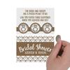 Fun Express Scratch N Win Bridal Shower Game - Interactive Wedding Game for Guests - Perfect for Fun Bridal Party Entertainment & Ice Breaker - Engaging Activity for Showers & Receptions - 12 Pieces view 1