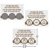 Fun Express Scratch N Win Bridal Shower Game - Interactive Wedding Game for Guests - Perfect for Fun Bridal Party Entertainment & Ice Breaker - Engaging Activity for Showers & Receptions - 12 Pieces view 2