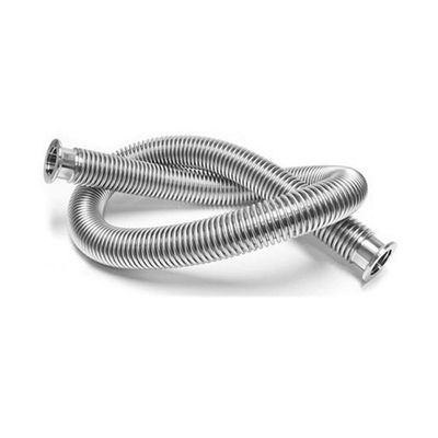 MXBAOHENG KF16 Vacuum Corrugated Bellows Pipe Tube Fast Fitting Flanged Bellows 304 Stainless Steel Metal Telescopic Tube Flexible Hose Fit for ISO-KF (1000 mm/39.37 inch)