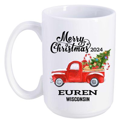 Euren Mug Euren Gifts Travel Souvenir Christmas Coffee Mug 15oz White