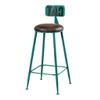 High Stool Retro Industrial Style Bar Stool Metal Bracket Design Kitchen Restaurant Bar High Stool Chair (Sitting Height: 74cm) Barstools view 1