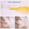 100% Waterproof Mattress Protector, Short King Size - 21 Inch Deep Pocket, Extra Soft 100% Cotton Terry Surface - Fitted Style Mattress Protector Cover, White view 2