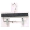 12 New Black Wooden 14 inch Pant/Skirt Garment Clip Hangers view 1