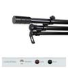A&F Rod Dcor - Gabe 13/16" Triple Curtain Rod 66-120 inch - Black view 2