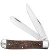 Case Cutlery Trapper Valley Jig Bone view 1