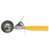 HUBERT 2 oz Stainless Steel Portion Control Disher with Yellow Polypropylene Handle - #20 view 1
