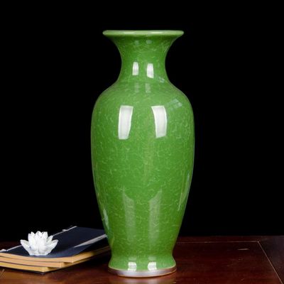 Antique Chinese Vase with Base Porcelain Flower Vase China Ming Style Ceramic Vase Traditional Flower Vase Decorative Artwork Home Decor for Office Study Living Room-f H37cmxd16.5cm