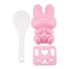 Sushi Rice, Cartoon Rabbit Pattern Sushi Rice Ball for Baby Kids Meal Hiking 3 in 1 (Pink) (2#) for onigiri onigiri formen onigiri large rice ball rice molds onigiri tria view 1