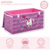 JoJo Siwa Collapsible Pink Bow,Love,Dance Storage Trunk for Kids, Durable and Spacious with Lid view 2