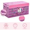 JoJo Siwa Collapsible Pink Bow,Love,Dance Storage Trunk for Kids, Durable and Spacious with Lid view 3