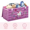 JoJo Siwa Collapsible Pink Bow,Love,Dance Storage Trunk for Kids, Durable and Spacious with Lid view 4