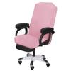 SARAFLORA Office Chair Cover- Large, Pink Removable Computer Chair Cover for Office Chair with Zipper for Universal Rotating Chair Desk Chair Cover High Back Chair Seat Washable Protector for Pets view 1