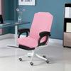 SARAFLORA Office Chair Cover- Large, Pink Removable Computer Chair Cover for Office Chair with Zipper for Universal Rotating Chair Desk Chair Cover High Back Chair Seat Washable Protector for Pets view 4