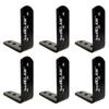 Heavy Duty Box Spring Fastener Bed Bracket, Set of 6, Ideal for Antique Bed Restoration view 1