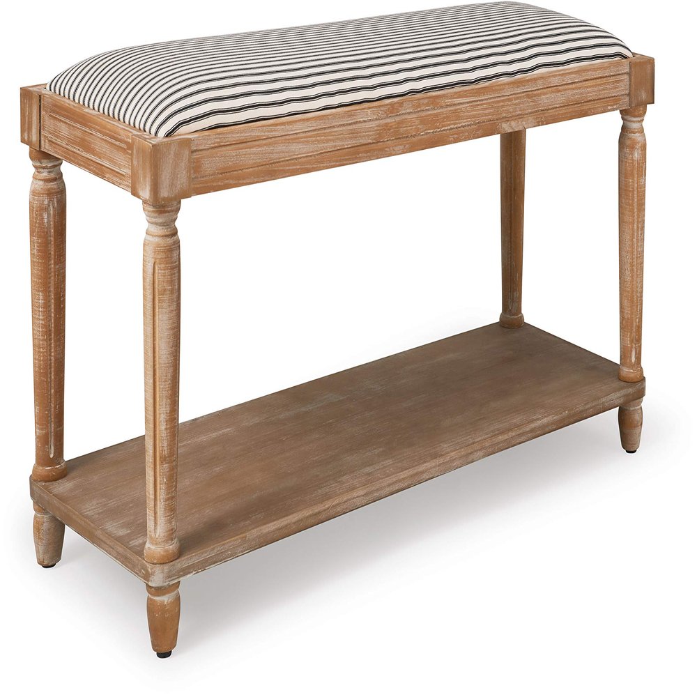 Finch Graydon Upholstered Bench, beige