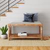 Finch Graydon Upholstered Bench, beige view 2