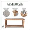 Finch Graydon Upholstered Bench, beige view 4