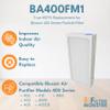 Filter-Monster Compatible with Blueair 400 Series Particle Filter 3-Pack view 2