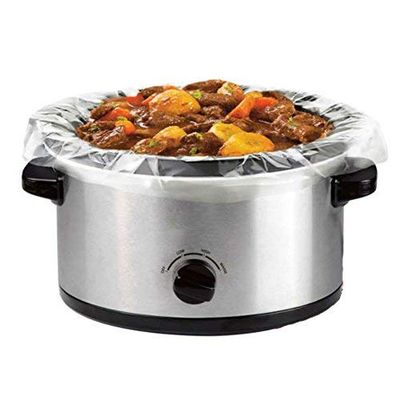 30 Count Large Crock Pot & Slow Cooker Liners - 22x12 3 to 7 Quart Easy Clean Up Plastic Bags for Crockpot, Aluminum Cooking Trays, Pans - Non-Stick & Oven/Microwave Safe - by HomeyGear