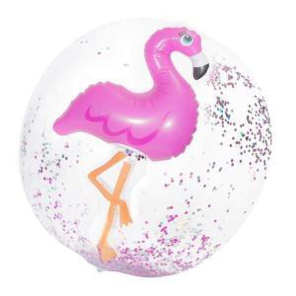 3C4G Flamingo Confetti Beach Ball