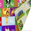 Home Must Haves Alphabet Educational/Road Map Reversible Fun Kids Area Rug (5'1" x 7') view 4