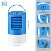 VOSAREA Portable Air Conditioner Fan, Mini Space Cooler, Small Desktop Fan Personal Table Fan Compact Ice Air Cooler with US Plug (Blue) view 2