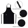 Aurya Kids Apron and Chef Hat Set-Adjustable Child Apron for Boys and Girls for Cooking Baking view 2