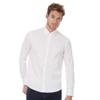 Russell Collection Mens Easy Care Tailored Poplin Shirt (M) (French Navy) view 2