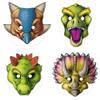 Dinosaur Masks, (Pack of 12) view 1