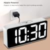 DreamSky Large Digital Alarm Clock Big Numbers for Seniors & Visually Impaired, 9 Inches Electric Clocks for Bedroom, Jumbo Display Fully Dimmable Brightness, USB Ports, Adjustable Alarm Volume view 2