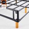 Zinus Good Design Award Winner Justina Metal Mattress Foundation, 16 Inch Platform Bed, No Box Spring Needed, Twin XL, Beige view 4