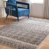 SAFAVIEH Area Rug 8x10 - Tulum Collection - Large - Grey & Ivory, Moroccan Boho Distressed Design, Non-Shedding & Easy to Clean, Ideal for Living Room, Bedroom, Dining Space (TUL229F) view 3
