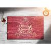 Just Customized Bride and Groom Personalized Handmade Wedding Guest Book for Bride and Groom Wood Alternative Custom Engraved Newlywed Marriage Album 10 Designs to Choose from (Design 03, Rosewood) view 2